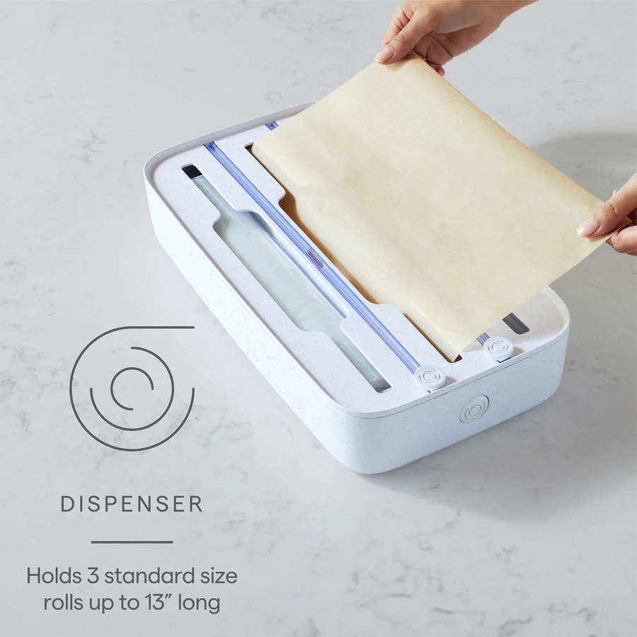 Food Wrap Dispenser, 3-in-1