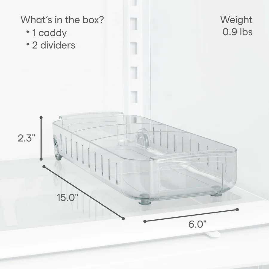 Fridge Caddy, 6”